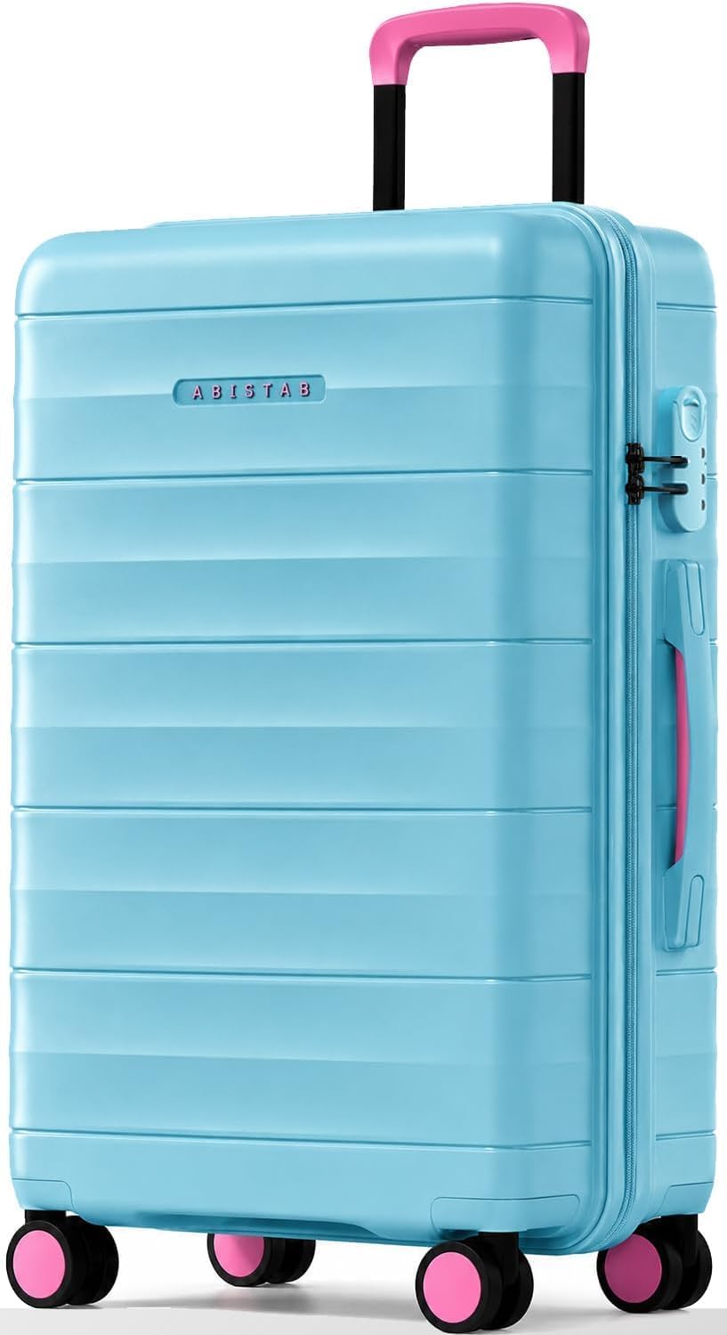 Light blue ABISTAB Mariner suitcase