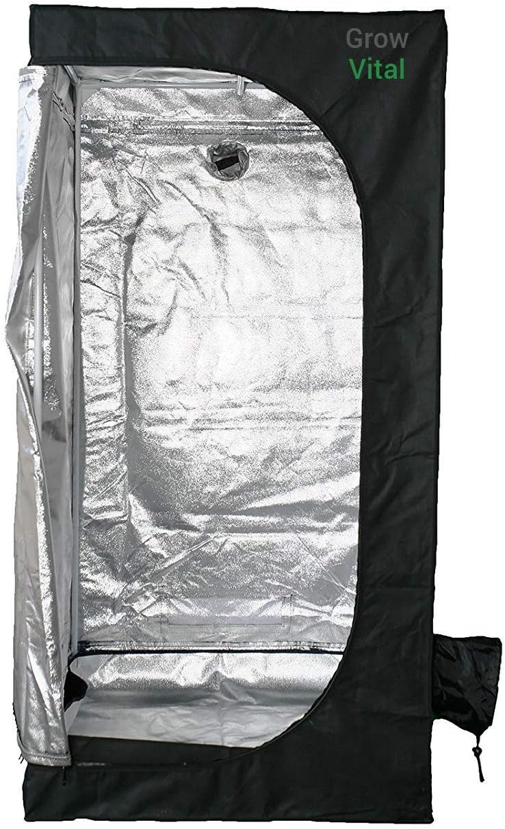 Lisbon Growzelt 60 * 60 * 160 / Grow Tent Growtent Pflanzzelt Growschrank Anbau Anbauzelt Lichtdicht
